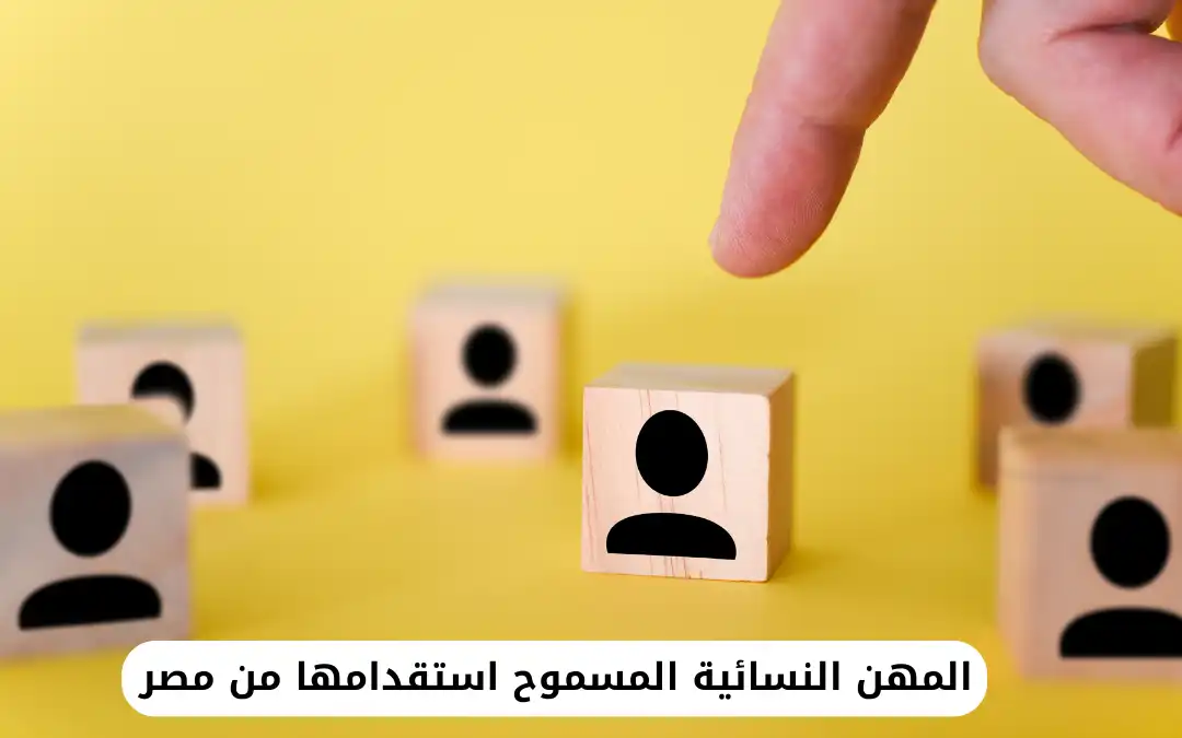 المهن النسائية المسموح استقدامها من مصر